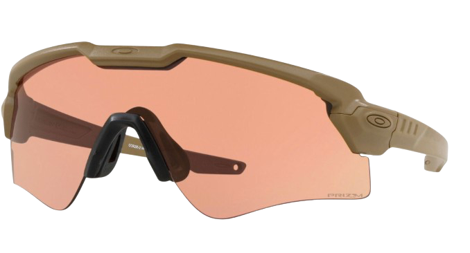 Oakley SI Ballistic M Frame Alpha OO9296-2144 Terrain Tan Frame l Clear Lens l Prizm TR22 Lens l Prizm TR45 Lens