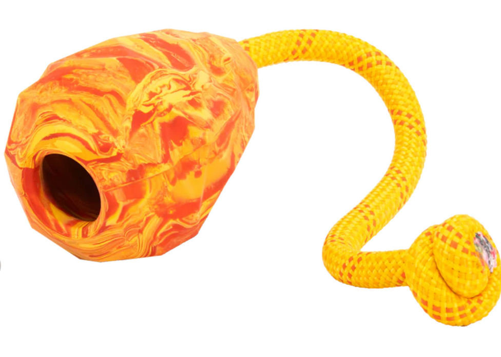 RUFFWEAR Huck-a-Cone Rubber Throw Toy