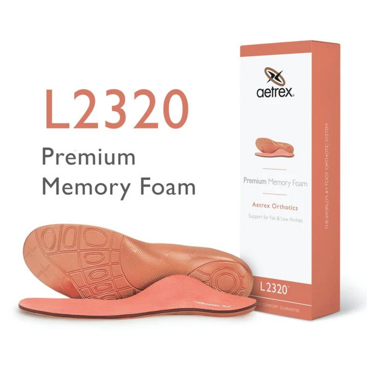 Aetrex Women's L2320 Premium Memory Foam Orthotics