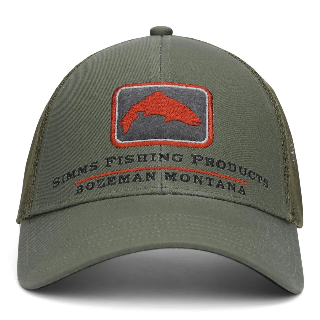 Simms Trout Icon Trucker Hat