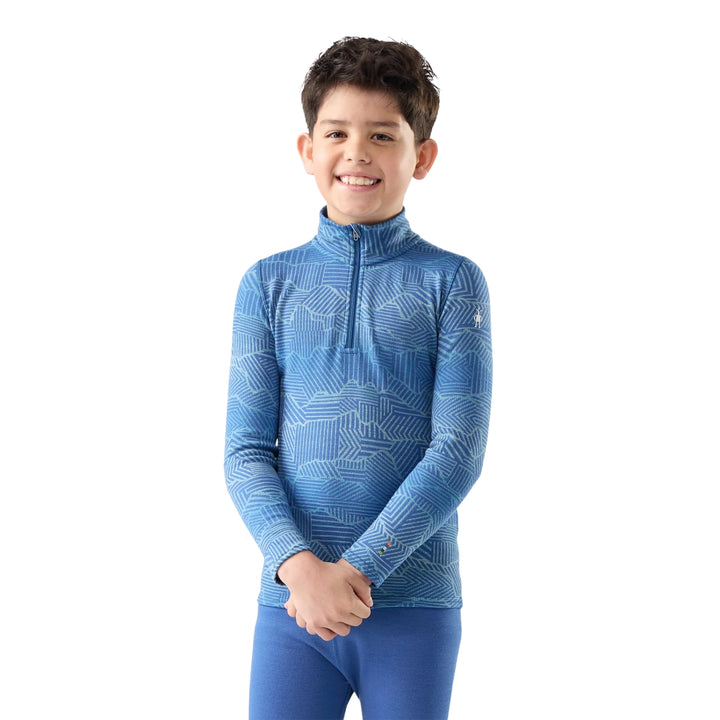 Smartwool Kids' Classic Thermal Merino Base Layer 1/4 Zip