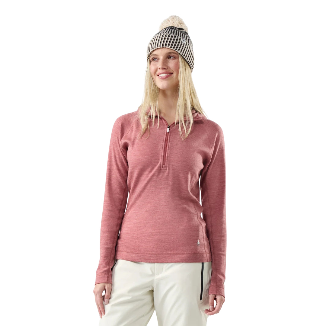 Smartwool Women's Classic Thermal Merino Base Layer 1/2 Zip Hoodie