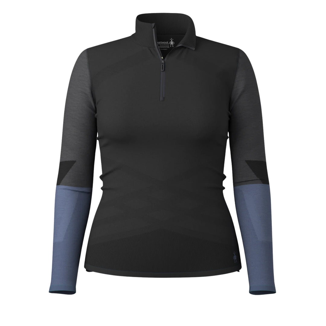 Smartwool Women's Intraknit™ Thermal Merino Base Layer Colorblock 1/4 Zip