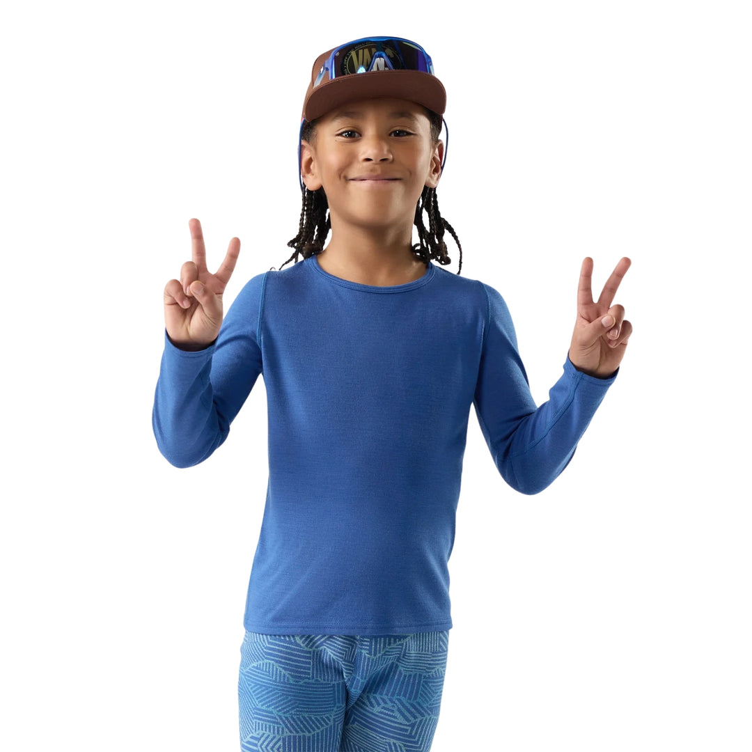 Smartwool® Kids' Classic Thermal Merino Base Layer Crew