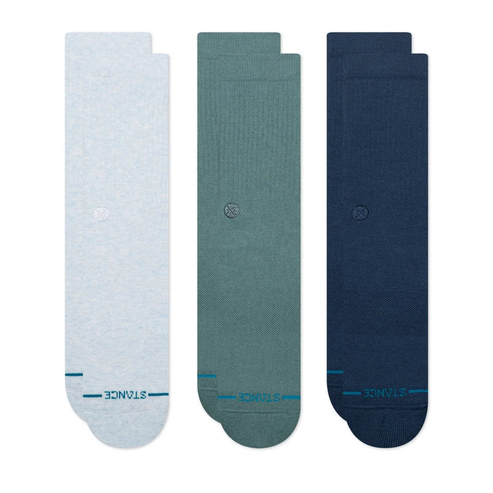 Stance Icon Sock 3 Pack Crew