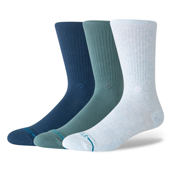 Stance Icon Sock 3 Pack Crew