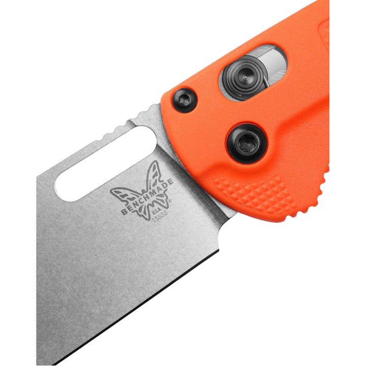 Benchmade Mini Taggedout Orange Grivory