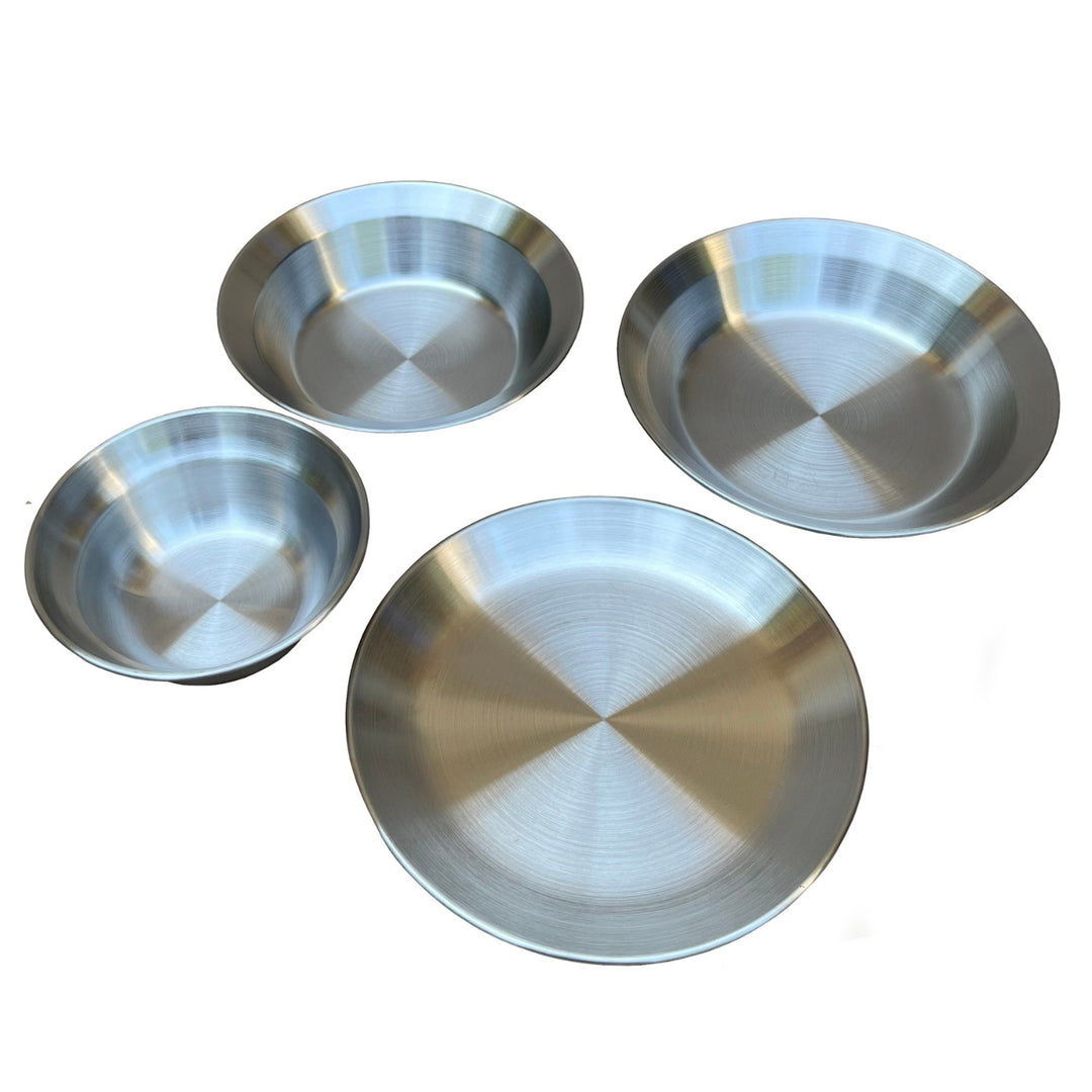 TOAKS Stainless Steel 16 pc Tabelware Set