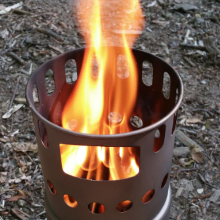 TOAKS Titanium Backpacking Wood Burning Stove