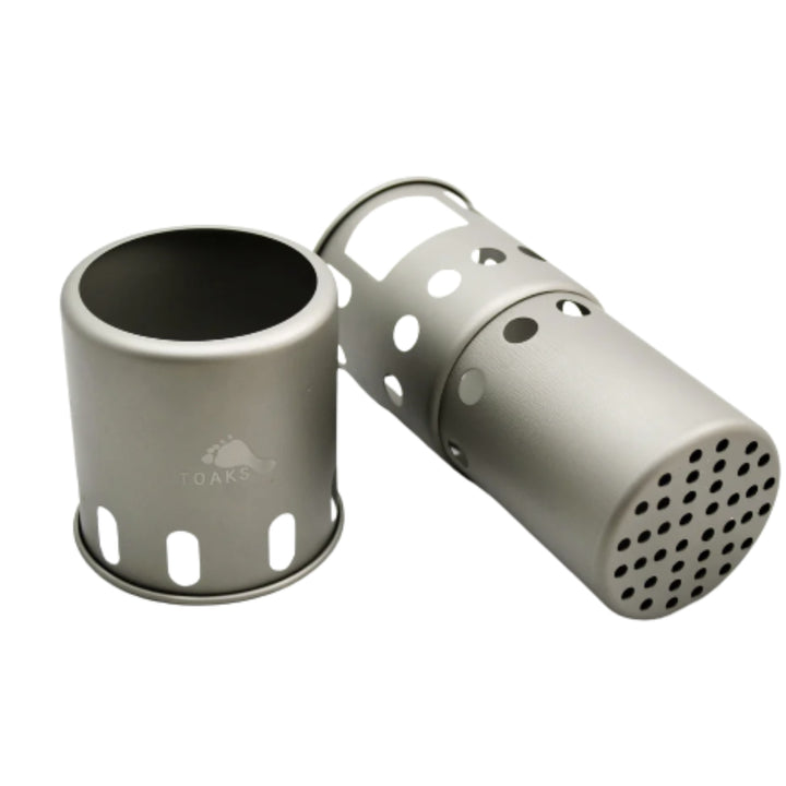 TOAKS Titanium Backpacking Wood Burning Stove (Small)