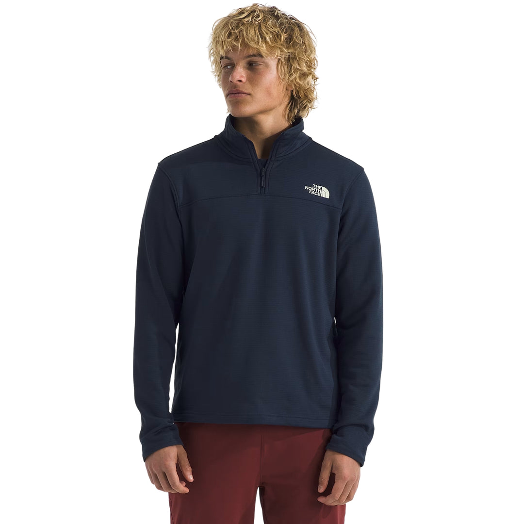 The North Face Men’s Cedar Trail Grid Fleece ¼-Zip