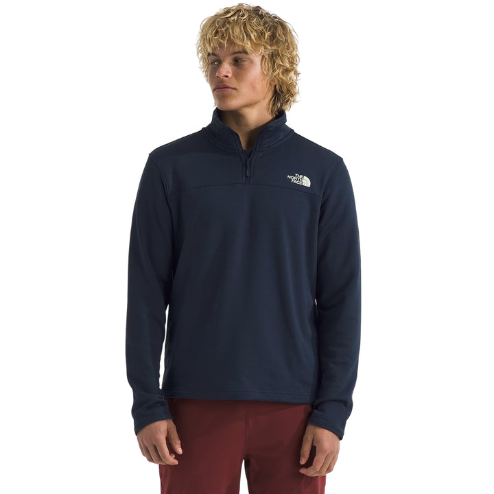 The North Face Men’s Cedar Trail Grid Fleece ¼-Zip