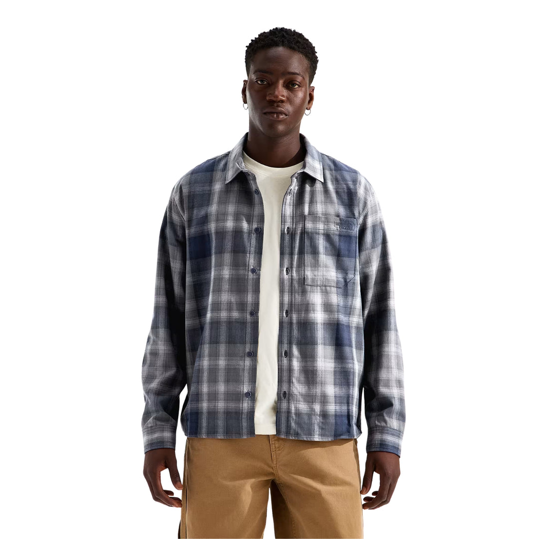 The North Face Men’s Mountain Falls Flannel Button-Down Long-Sleeve Shirt