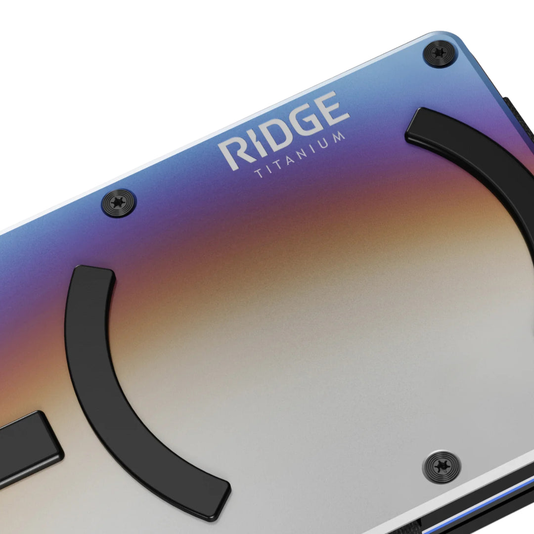 The Ridge Wallet - Titanium