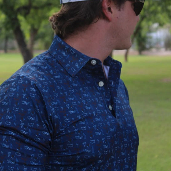 Thomas Adams Men's The Firecracker Polo Shirt