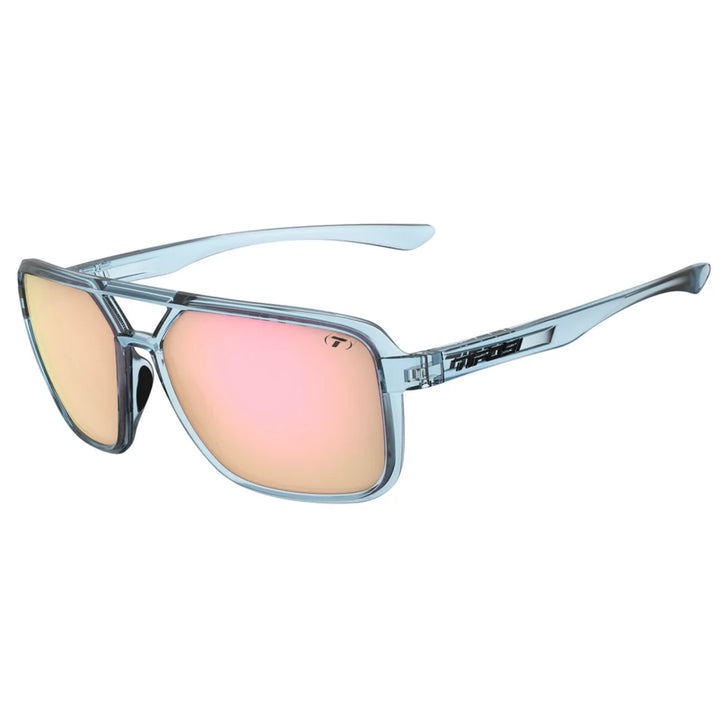 Tifosi Salto Blue Horizon Frame I Smoke Tint with Pink Mirror Lens