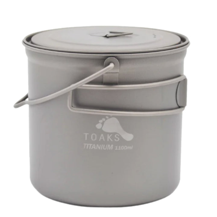 Toaks Titanium 1100ml Pot with Bail Handle