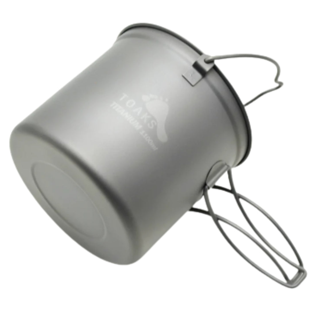Toaks Titanium 1100ml Pot with Bail Handle