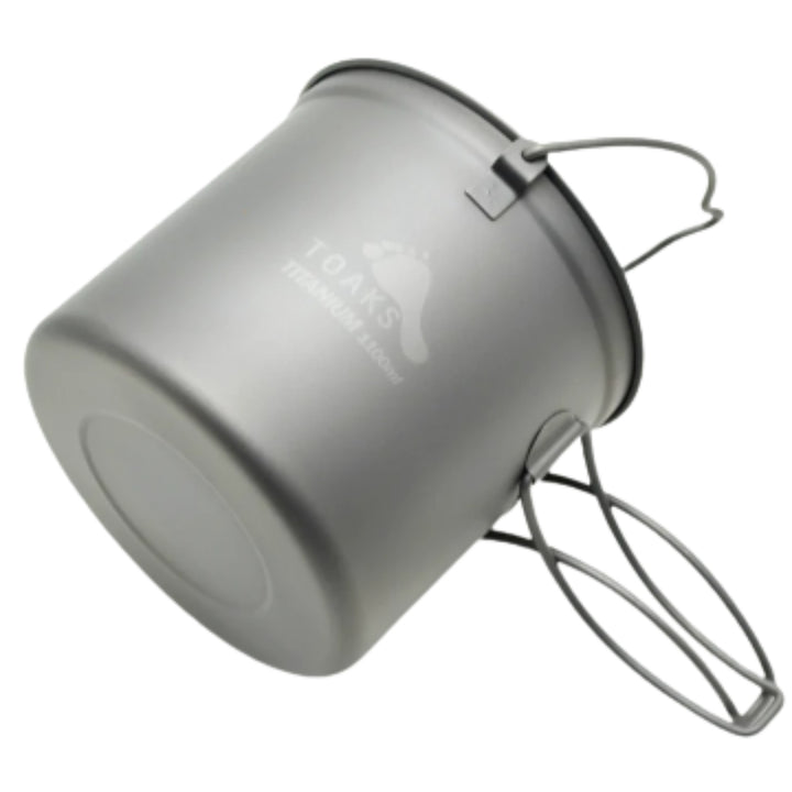 Toaks Titanium 1100ml Pot with Bail Handle