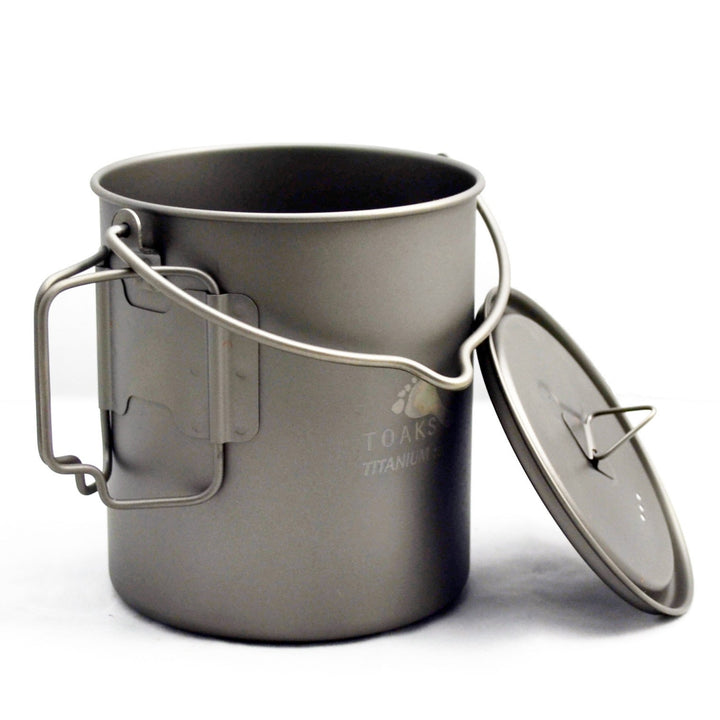 Toaks Titanium 750ml Pot with Bail Handle