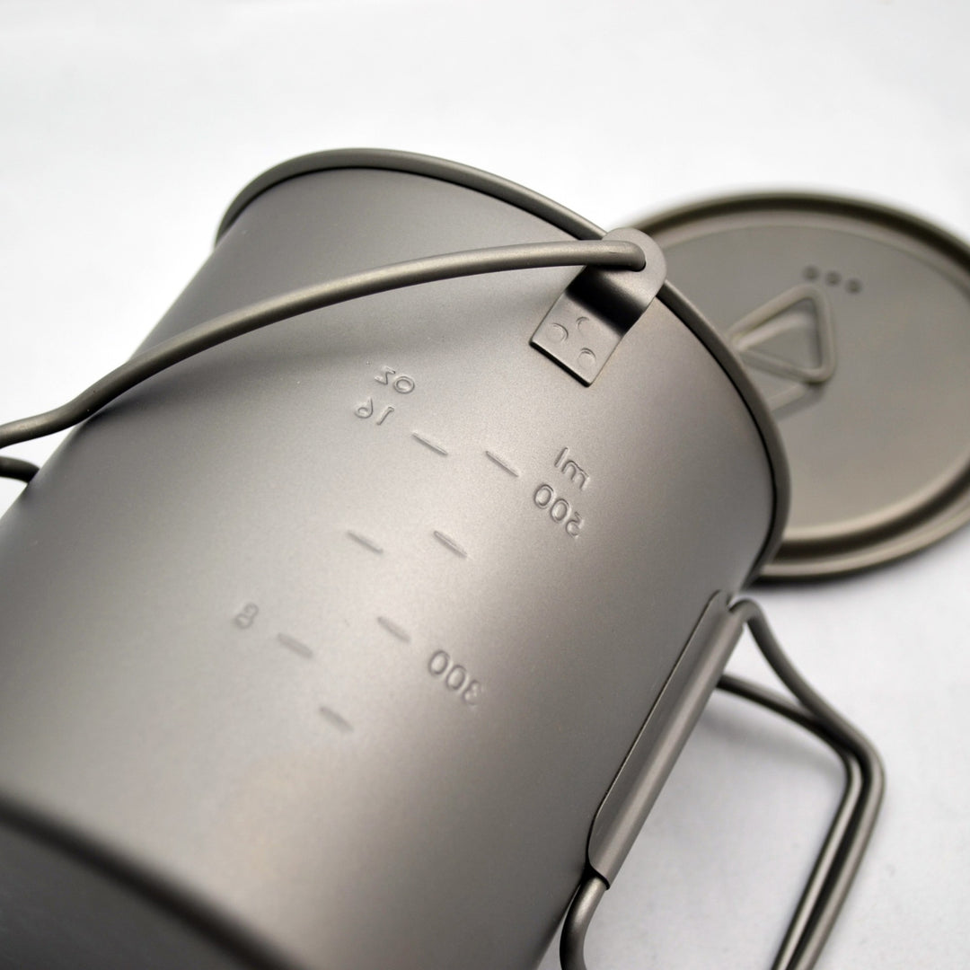 Toaks Titanium 750ml Pot with Bail Handle