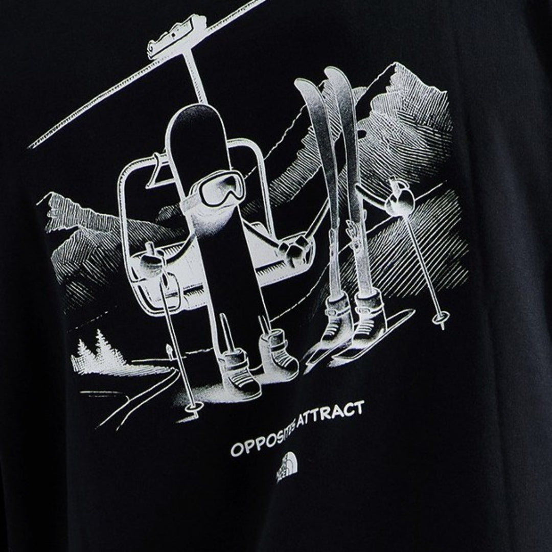 The North Face Unisex Opposites Attract Relaxed Short-Sleeve Tee