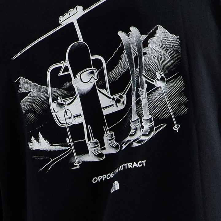 The North Face Unisex Opposites Attract Relaxed Short-Sleeve Tee