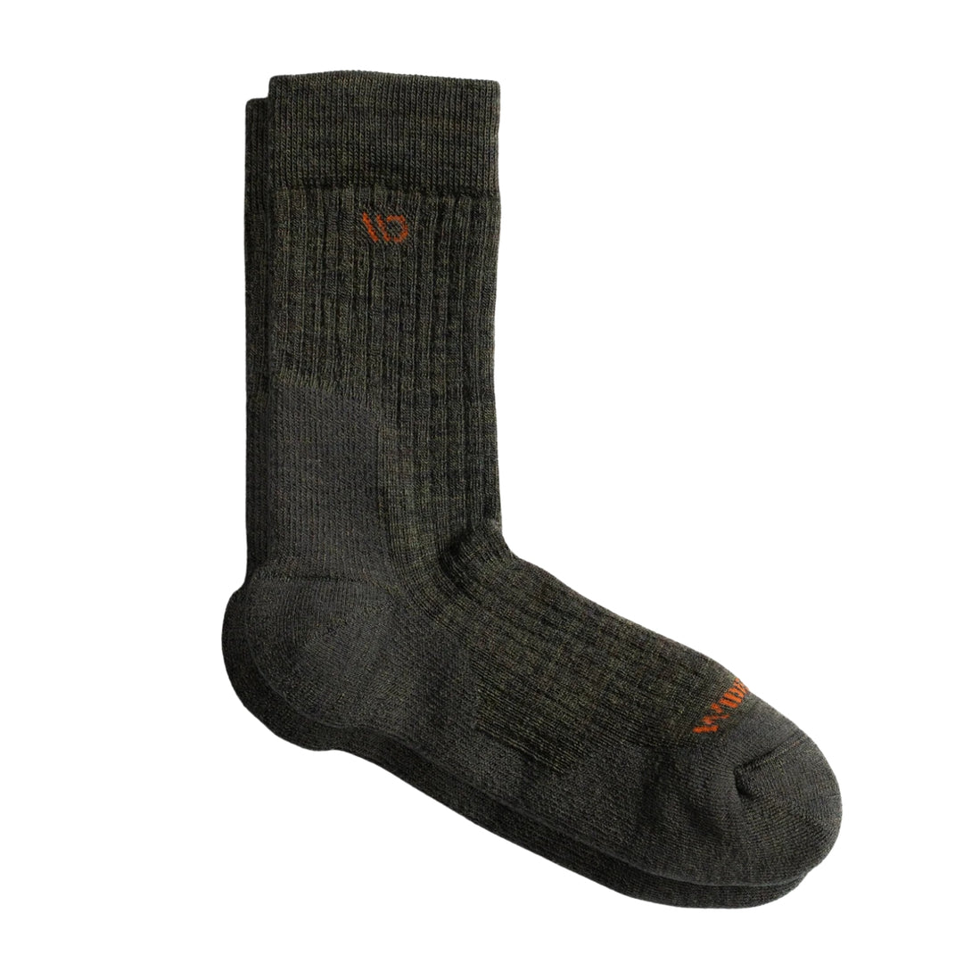 Wide Open Men’s Solid Cushioned Micro Crew Socks