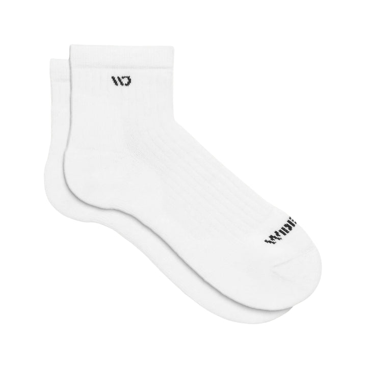 Wide Open Men’s Solid Cushioned Quarter Socks