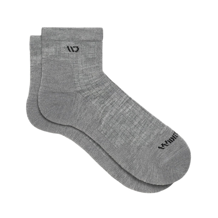 Wide Open Men’s Solid Cushioned Quarter Socks