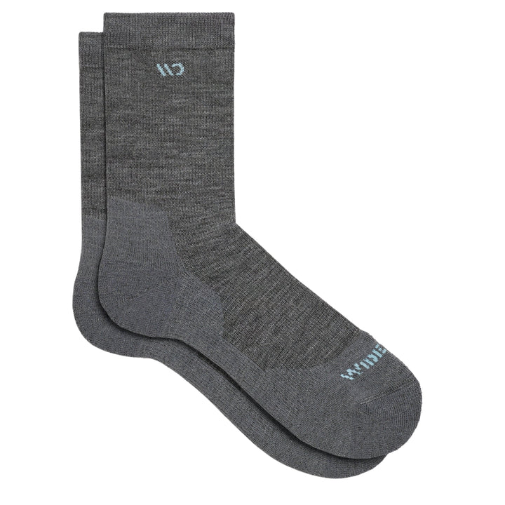 Wide Open Women’s Solid Basic Cushioned Crew Socks