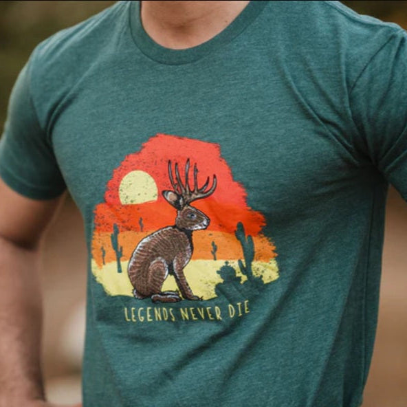 Wild Tribute Men's "Legends Never Die" T-Shirt