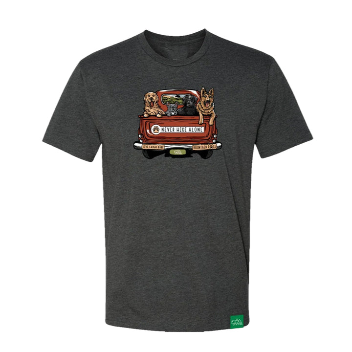 Wild Tribute Men's "Never Hike Alone" T-Shirt