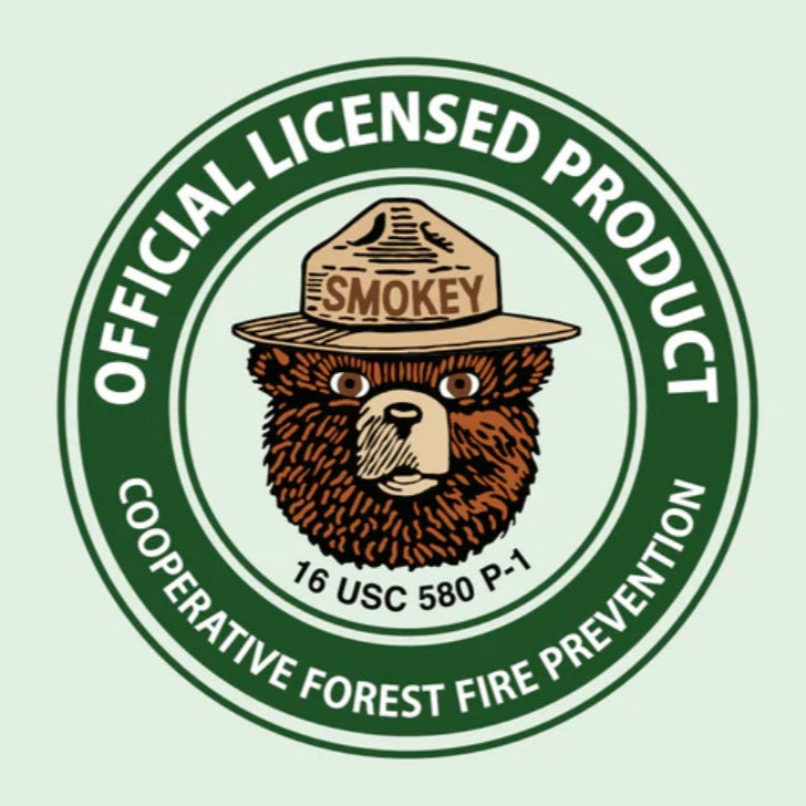 Wild Tribute Men's "Smokey the Groovy Bear" T-Shirt