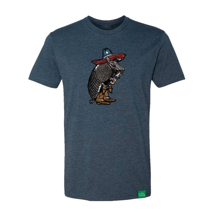 Wild Tribute Men's "Texas Armadillo" T-Shirt