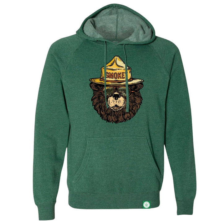 Wild Tribute "Smokey the Groovy Bear" Hoodie Sweatshirt