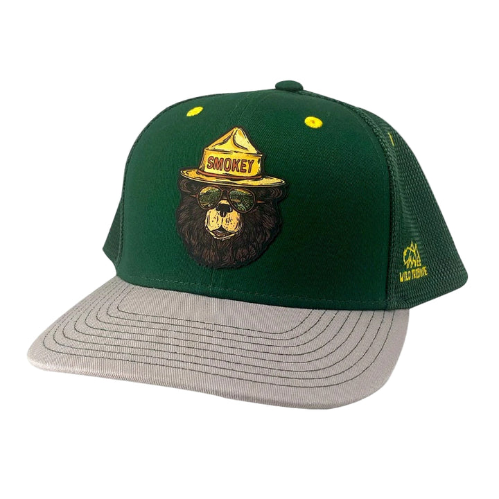 Wild Tribute "Smokey the Groovy Bear" Trucker Hat