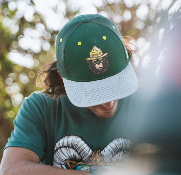 Wild Tribute "Smokey the Groovy Bear" Trucker Hat