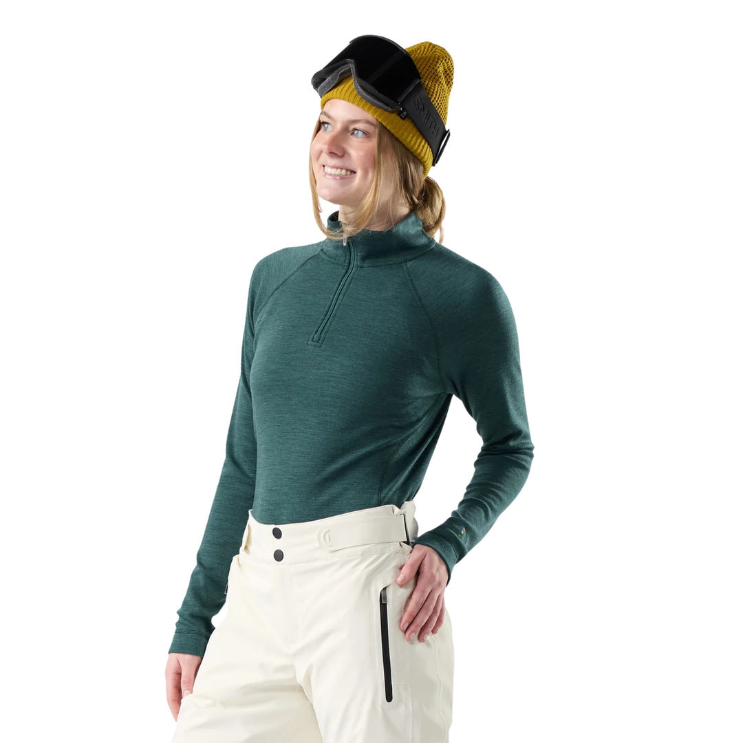 Smartwool Women's Classic Thermal Merino Base Layer 1/4 Zip