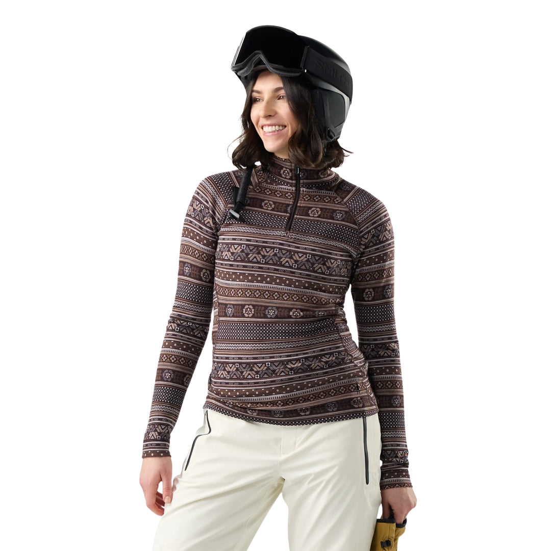 Smartwool Women's Classic Thermal Merino Base Layer 1/4 Zip
