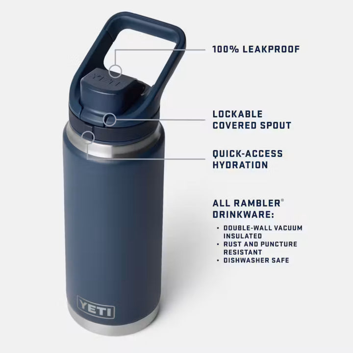 Yeti Rambler 26oz Bottle Flip Chug Cap