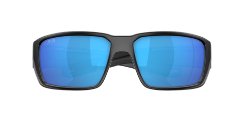 Costa Del Mar Fantail Pro 06S9079 907901 Matte Black Frame l Blue Mirror 580G Lens