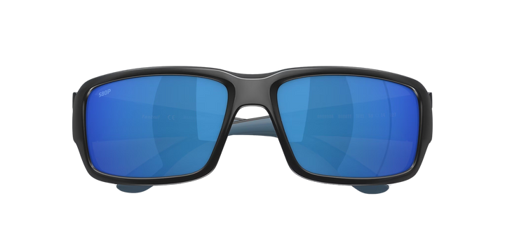Costa Del Mar Fantail TF 11 OBMP Matte Black Frame | Blue Mirror 580P Lens