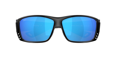 Costa Del Mar Cat Cay AT 01 OBMGLP Blackout Frame | Blue Mirror 580G Lens