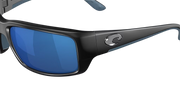 Costa Del Mar Fantail TF 11 OBMP Matte Black Frame | Blue Mirror 580P Lens