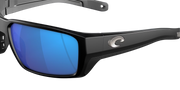 Costa Del Mar Fantail Pro 06S9079 907901 Matte Black Frame l Blue Mirror 580G Lens