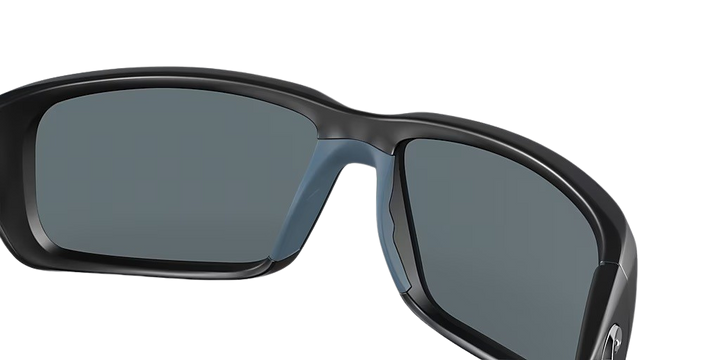 Costa Del Mar Fantail TF 11 OBMP Matte Black Frame | Blue Mirror 580P Lens