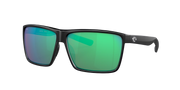 Costa Del Mar Rincon 6S9018 901836 Black Frame | Green Mirror 580G Lens