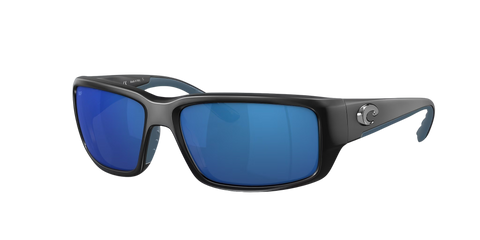 Costa Del Mar Fantail TF 11 OBMP Matte Black Frame | Blue Mirror 580P Lens