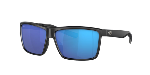 Costa Del Mar Rinconcito RIC 11 OBMGLP Matte Black Frame l Blue Mirror 580G Lens